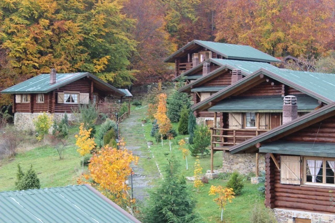 Sfendamos Wood Village Náusza Imathíasz Kültér fotó