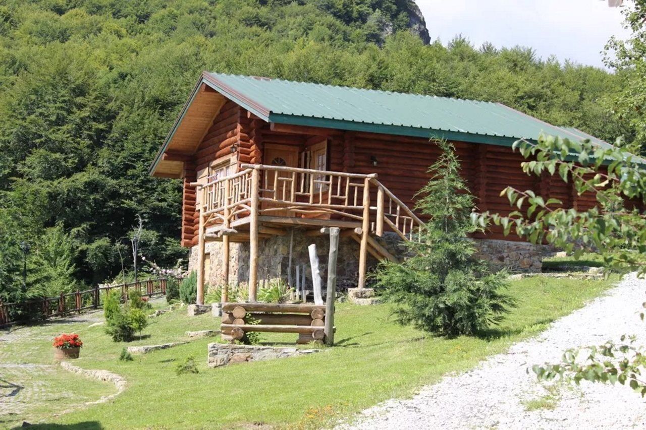 Sfendamos Wood Village Náusza Imathíasz Kültér fotó