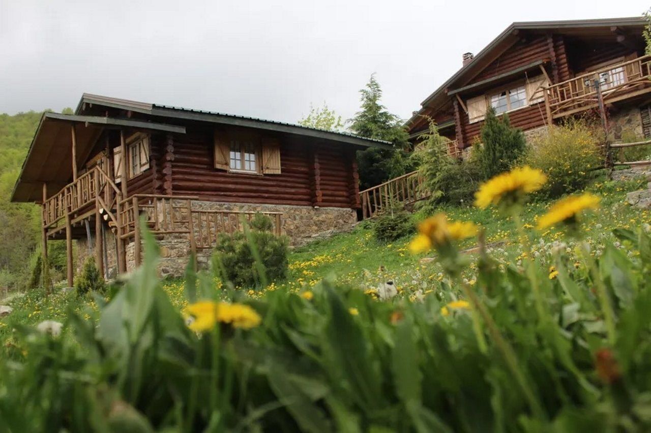 Sfendamos Wood Village Náusza Imathíasz Kültér fotó