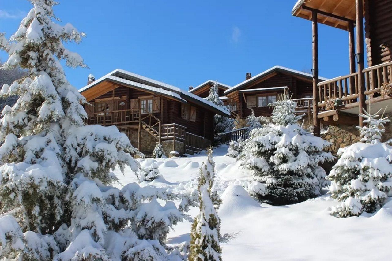 Sfendamos Wood Village Náusza Imathíasz Kültér fotó